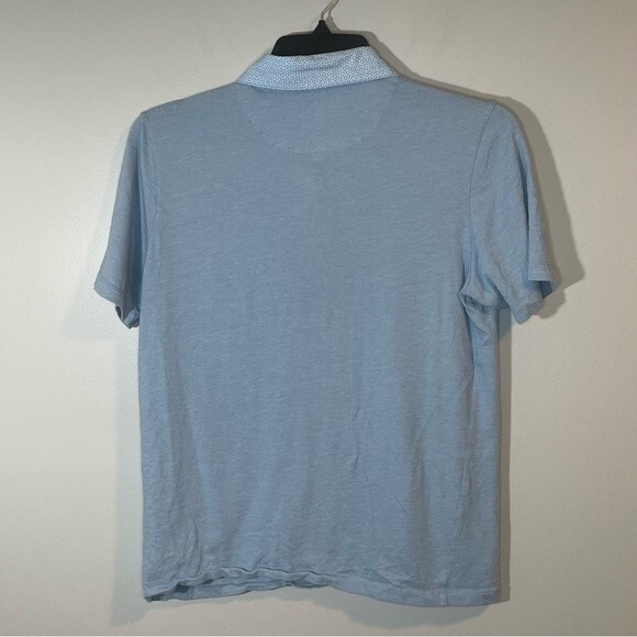 Ted Baker London Derry Modern Slim Fit Polo Shirt in Blue size 4 US L - Picture 3 of 5